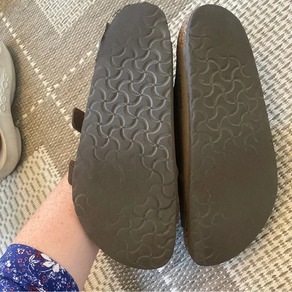 Birkenstock Men’s Arizona Sandals - dark brown - size 45 - Picture 7 of 11